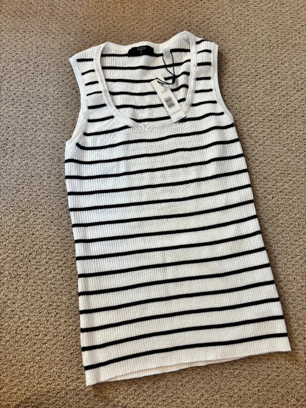 Tahari Striped Tank, BNWT Size Medium